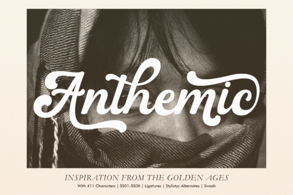 Anthemic: A Typeface with Old-School Soul and Modern Versatility