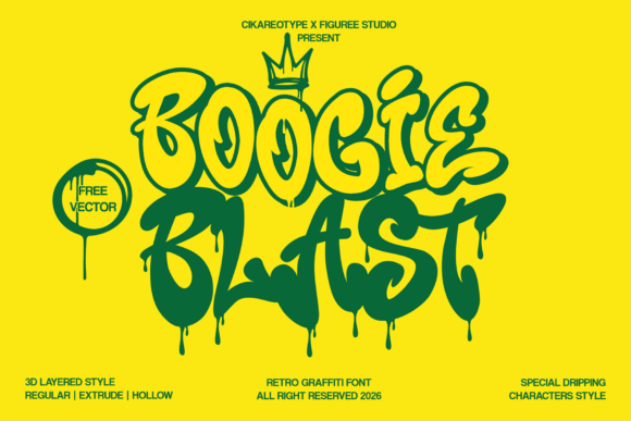 Boogie Blast: Infusing 90s Energy into Modern Design