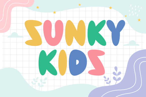 Designing for Joy: The Sunky Kids Display Font
