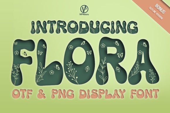 Flora: A Display Font for Designs That Breathe