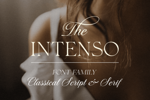 Intenso: A Font Family for Elegant Branding