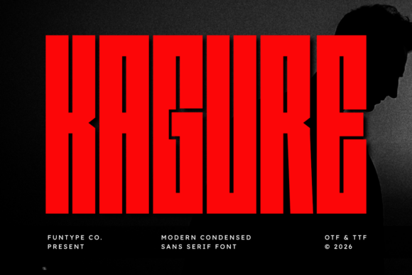 Kagure: The Modern Sans Serif for Bold Branding