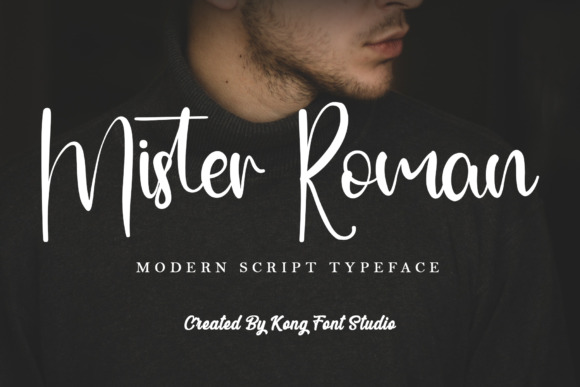 Mister Roman: A Playful Handwritten Script Font for Creative Projects