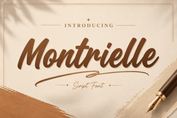 Montrielle: The Signature Script for Elegant Branding