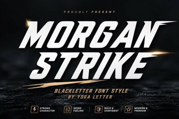 Morgan Strike: The Bold Blackletter for Modern Branding
