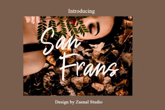 San Frans: The Handwritten Font with a Heart