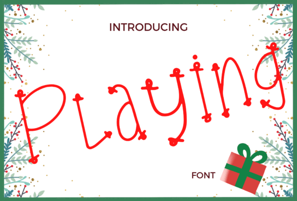 The Joyful, Relaxed Charm of the Playing Font