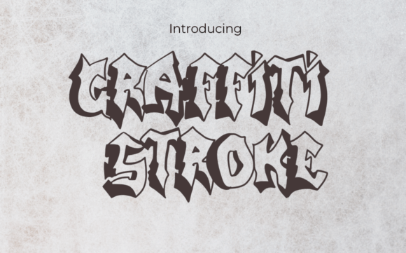 Unleashing Raw Energy: The Graffiti Stroke Font Guide