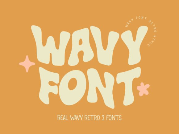 Wavy Retro: Infusing Groovy Character into Modern Design